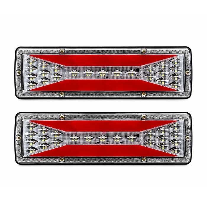 Стопове за МПС 2бр PG571 LED 12/24V универсални за камион земеделска техника платформа
