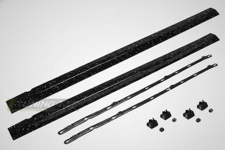 Set Praguri Usi VW Golf 6 VI 2008-2013 R20 Look (LC9X (Negru))