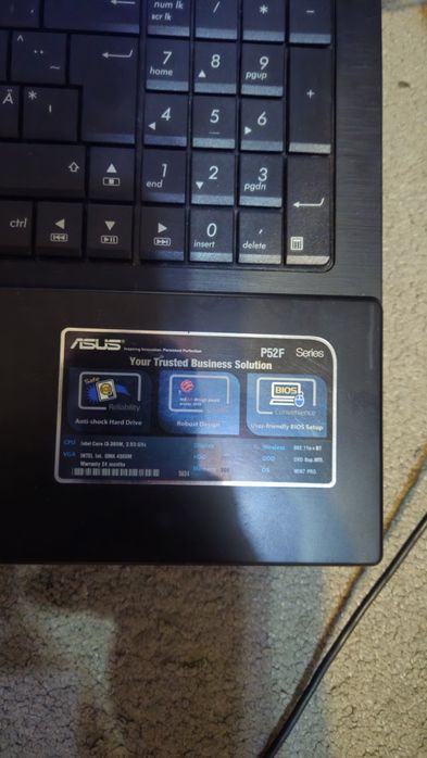 Laptop asus i3 gen 1 , 8 gb ram