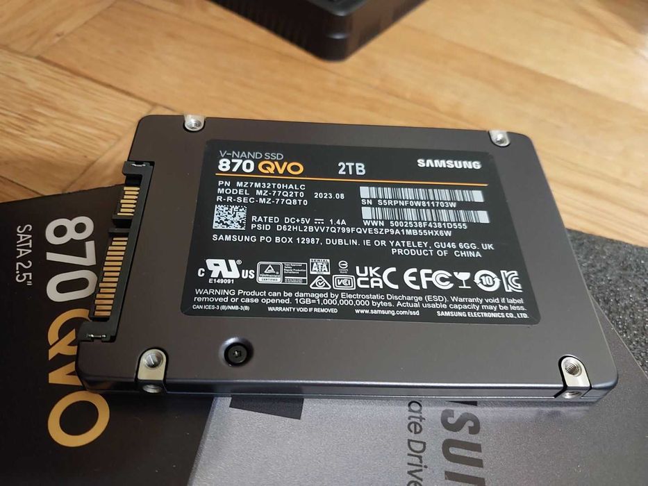 2TB SSD Samsung 870 QVO