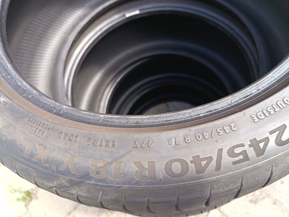 Anvelope vara 245 40 18 continental 2020 5.2mm