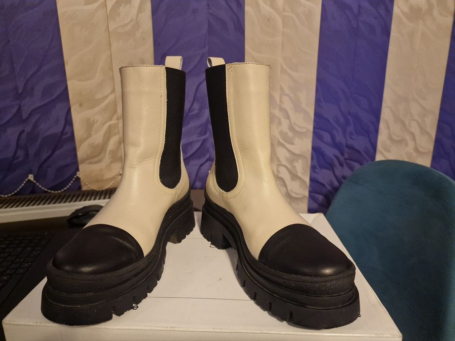 Ghete piele - Benvenuti - Marimea 36