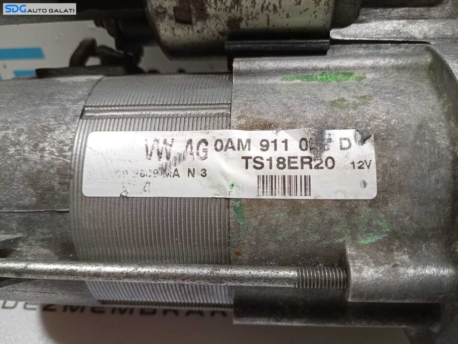Electromotor 12 Dinti Cutie Volkswagen Golf 6 1.6 TDI DSG CAY 2008 - 2013 Cod OAM911023D TS18ER20 [M4079]