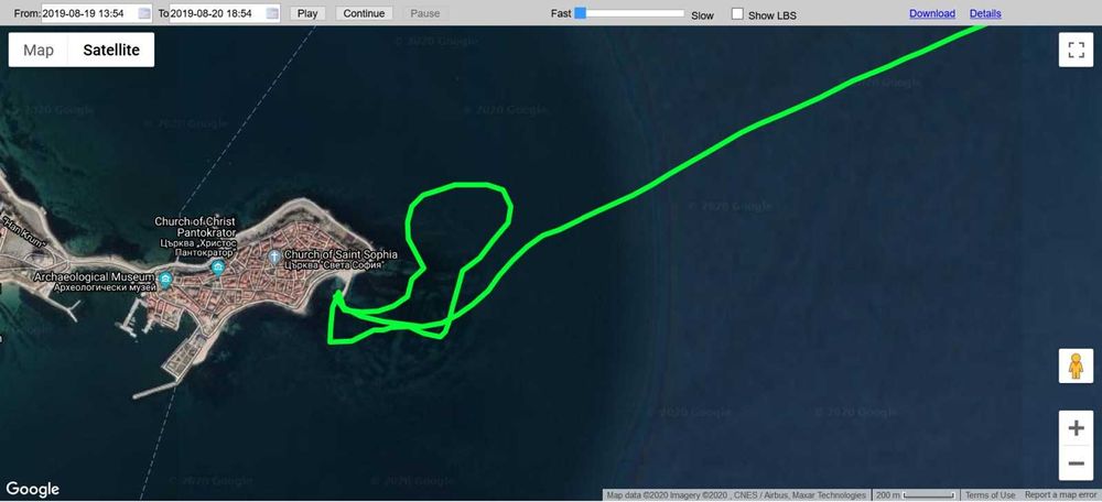 GPS за джетове и моторници - джи пи ес тракер с БЕЗПЛАТНО проследяване