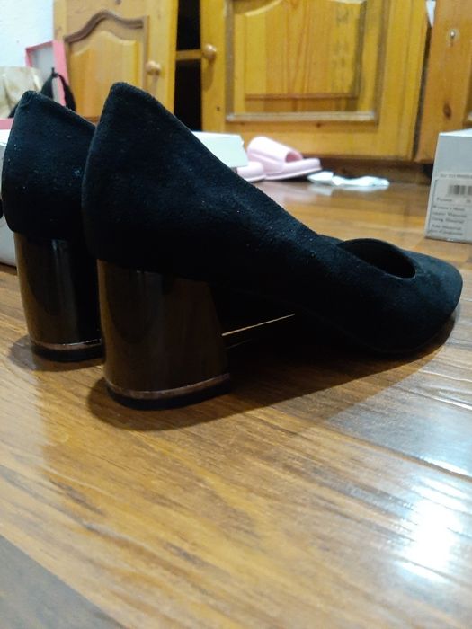 Лодочки с каблуком