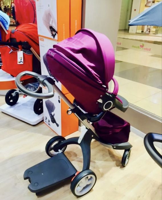 Stokke Xplory V4 3 в 1 | Люлька + прогулка + автолюлька | Оригинал