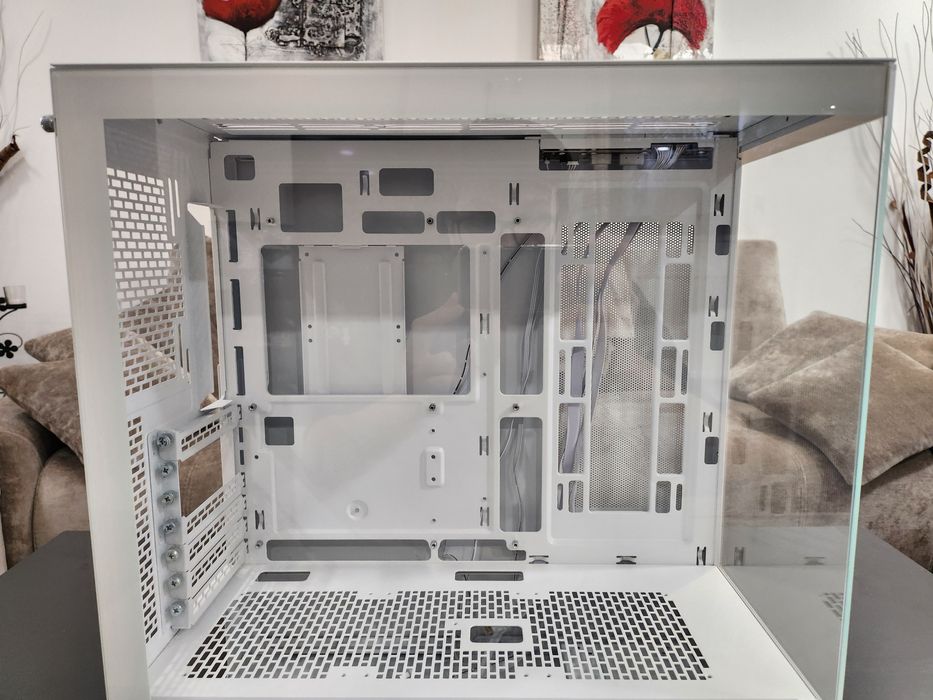 Carcasă PC albă Phanteks + 3 ventilatoare