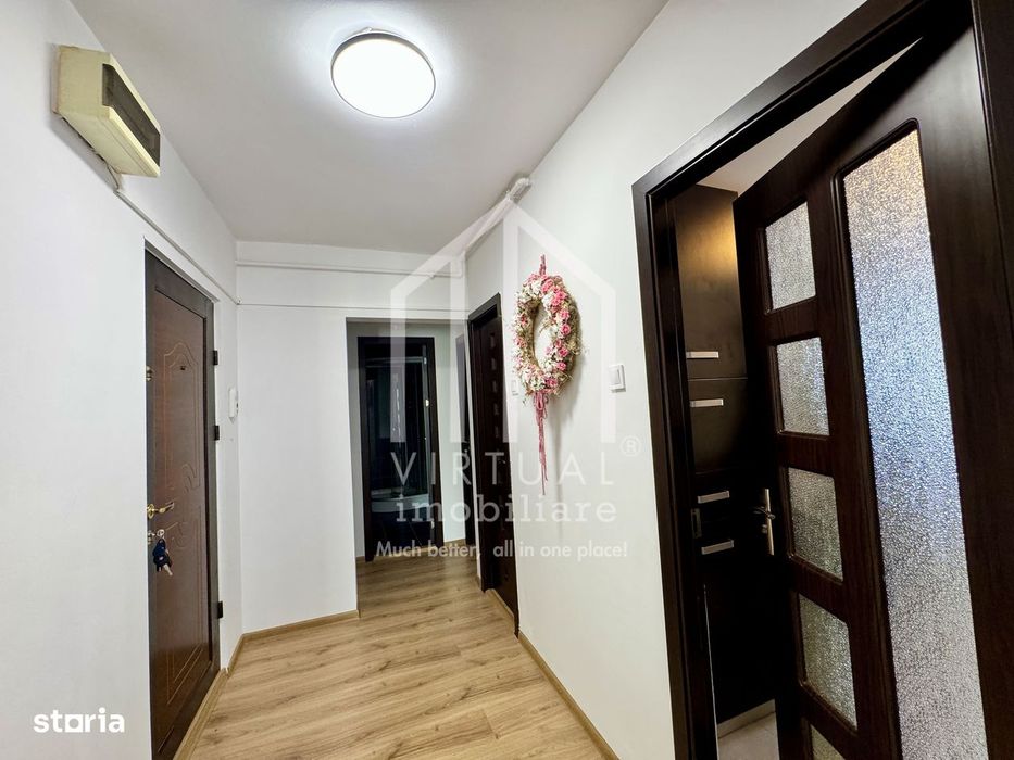 Apartamet cu 3 camere, decomandat, 66mp utili+2 balcoane, Turnisor