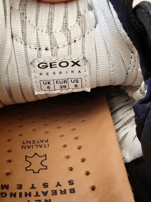 Кожени обувки Geox