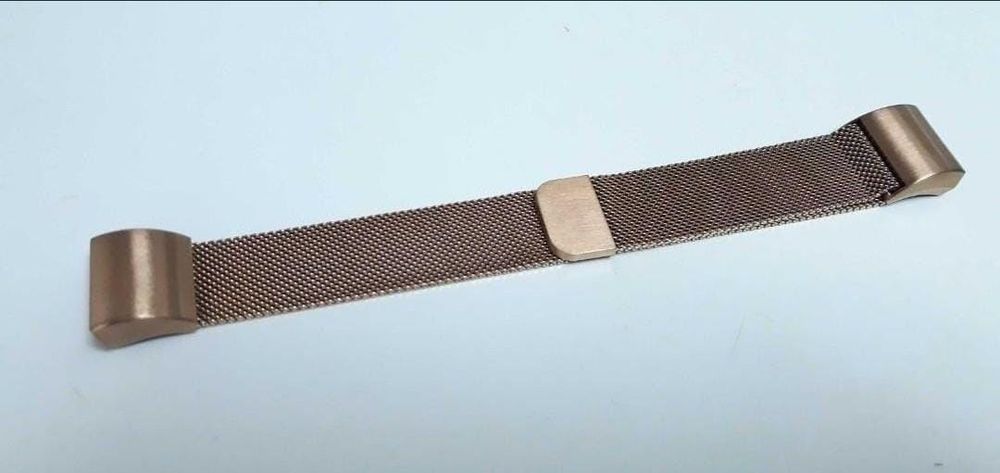 Curea magnetica ceas FitBit Charge 2  metalica rose gold