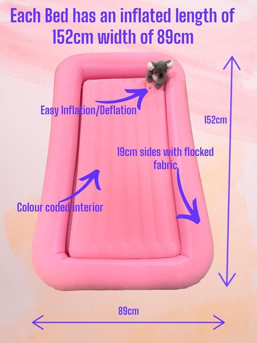 Детски надуваеми легла за път