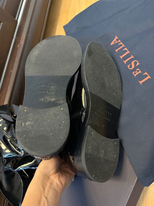 Cizme Le Silla lacuite inalte