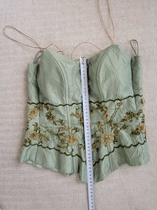 Tinuta de nunta/ seara FUSTA+CORSET (produs de designer), mar S si 75B