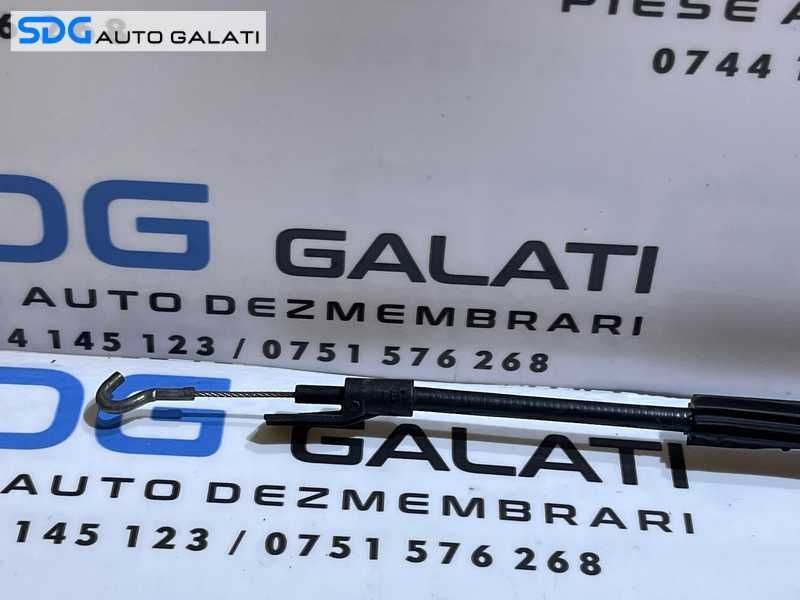 Cablu Sufa Tija Deschidere Actionare Broasca Incuietoare Usa Portiera Stanga Spate VW Golf 5 2004 - 2008 Cod 1K4839085D