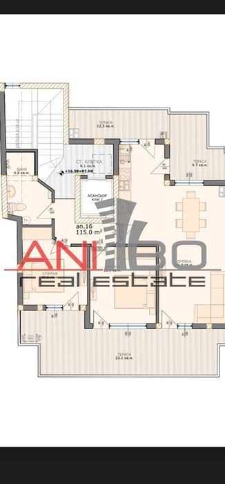 Продава се Тристаен апартамент в Варна, Левски - 136 кв.м за 1866 €/кв.м - Снимка #1