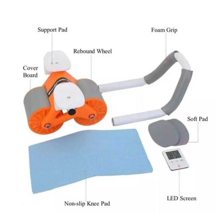 Тренажёр для пресса, колесный ролик АВ для тренировки живота