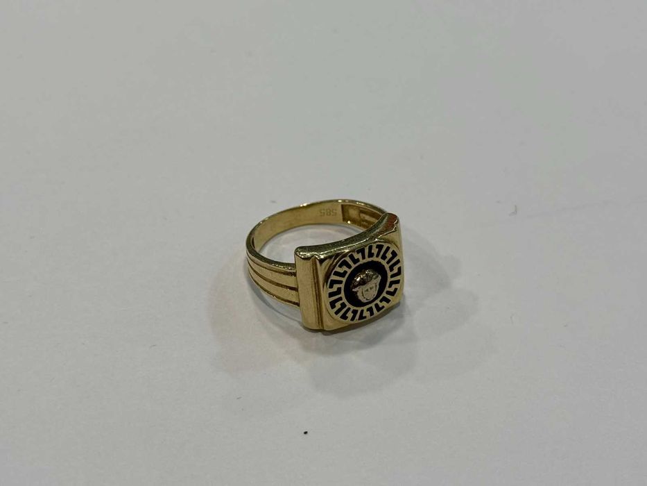 Мъжки пръстен Versace 14K – 5.85г