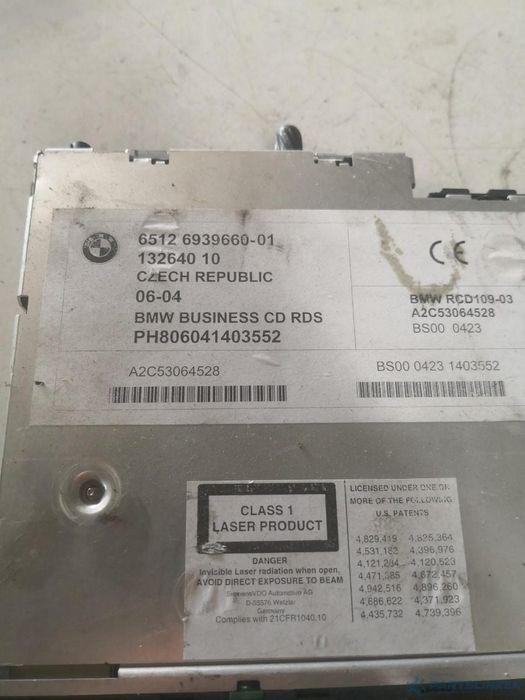 Cd Player Auto Bmw 3 Iv (E46) [ 1998 - 2005 ] Oem 693966001