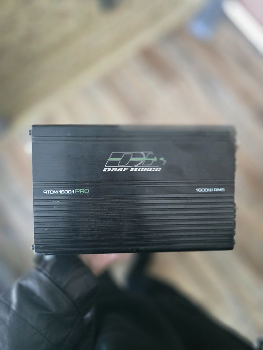 усилитель моноблок atom 1600.1 pro с регулятором
