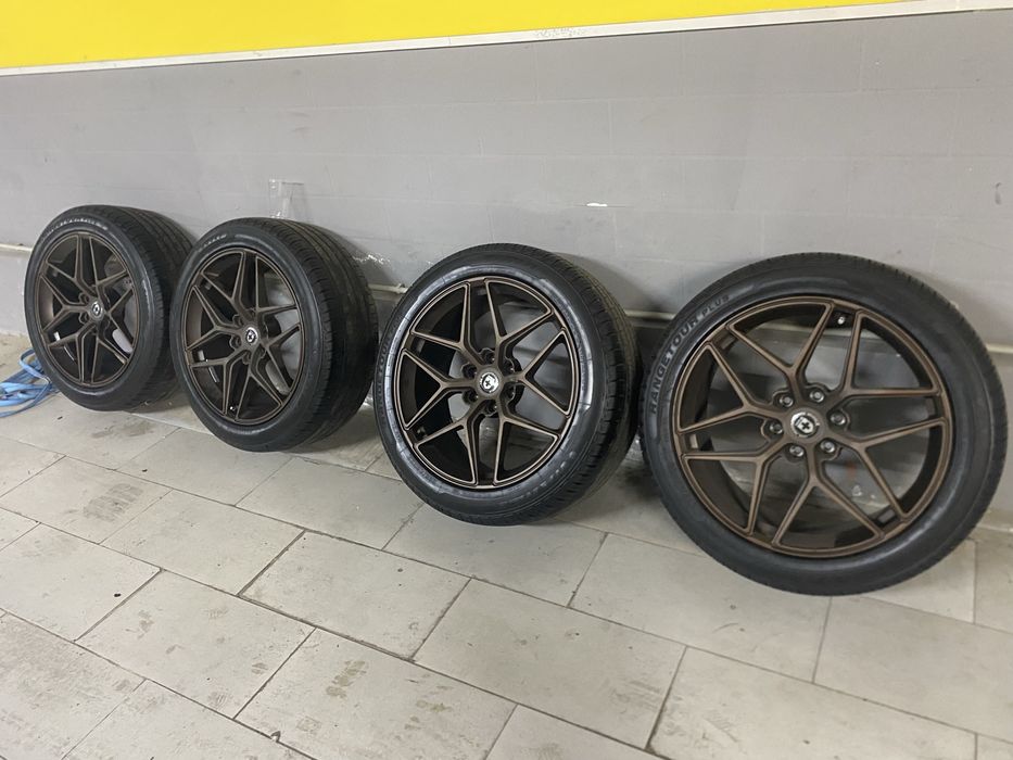 Кованные диски с резиной новые R22