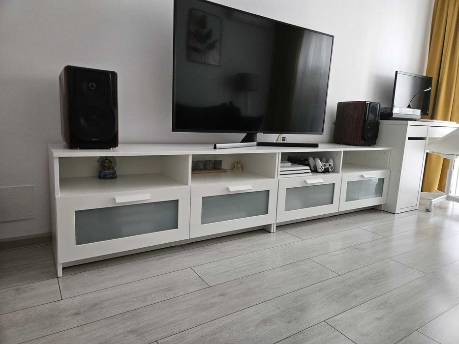 Comode TV BRIMNES + birou Micke IKEA