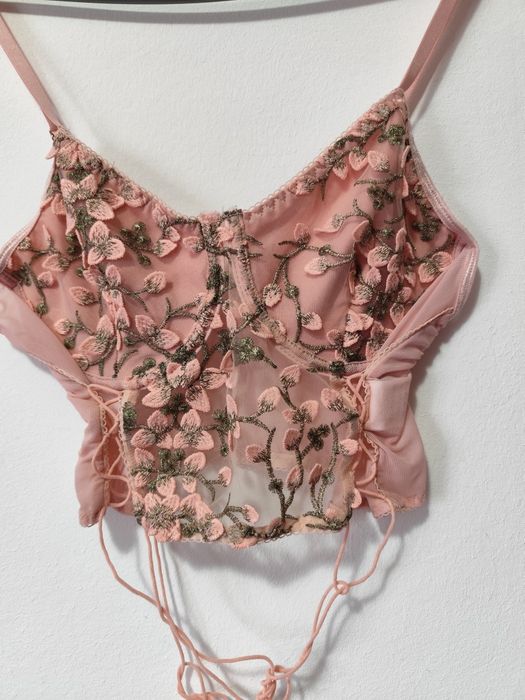 Corset,top vintage S