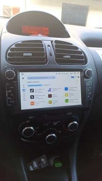 Navigatie GPS Android 15 Dedicata Peugeot 206 - QLed CarPlay DSP