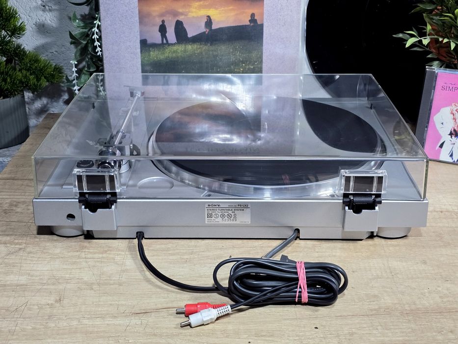 Pick-up SONY PS-LX2, automatic stereo turntable,  direct drive,  Japan