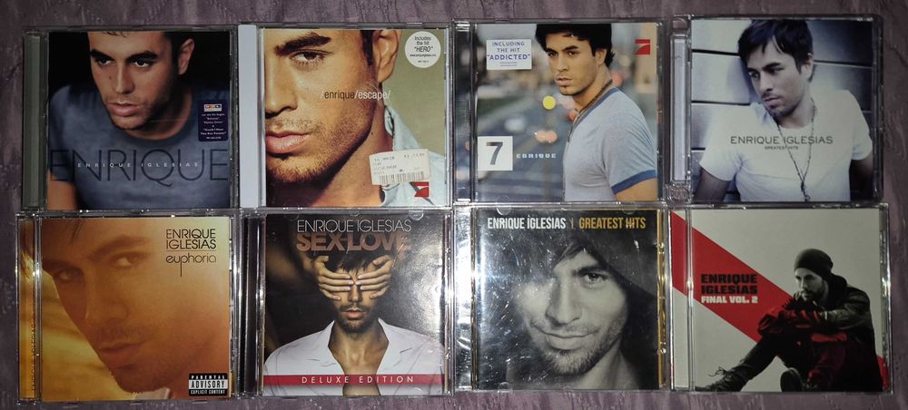 Enrique Iglesias - оригинални CD дискове