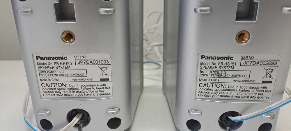 Pereche Sateliți Panasonic – Sunet Clar