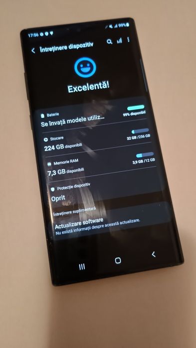 samsung galaxy note 10 plus crăpat pe faţă