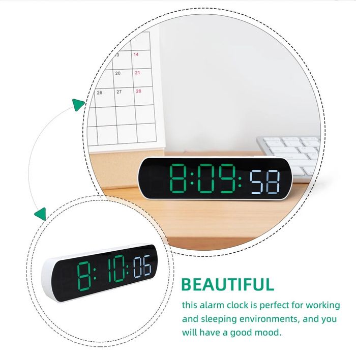 Электронный часы будильник