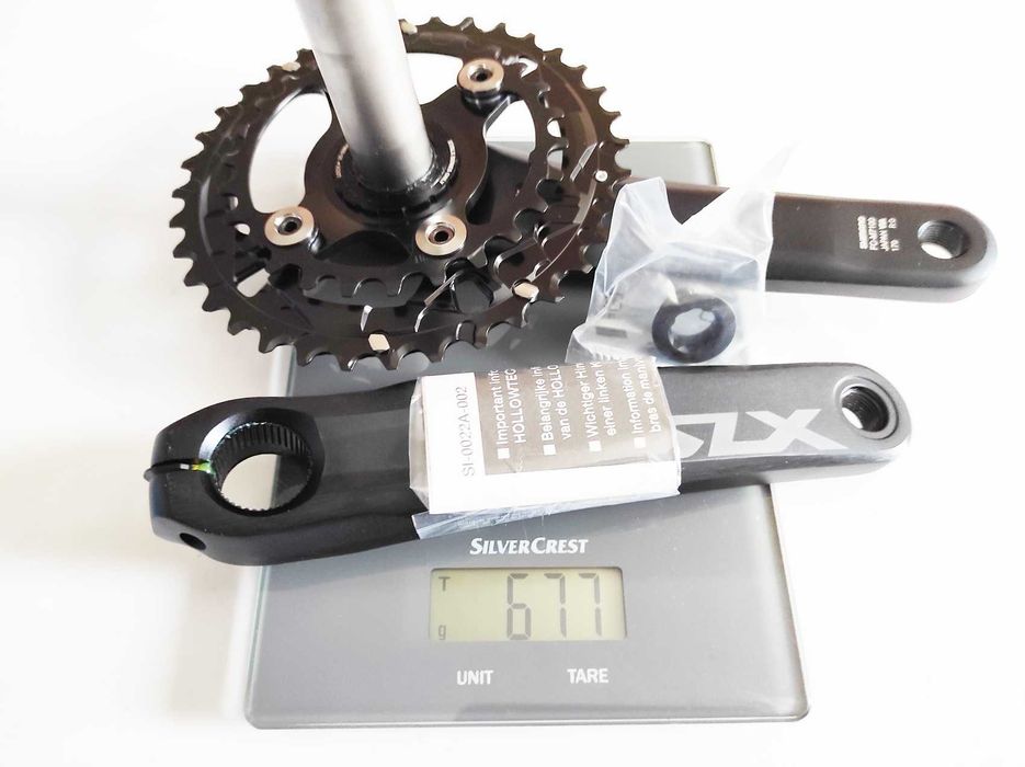 Angrenaj pedalier Shimano SLX FC-M7100-2 2x12v. 36/26T, 170mm nou