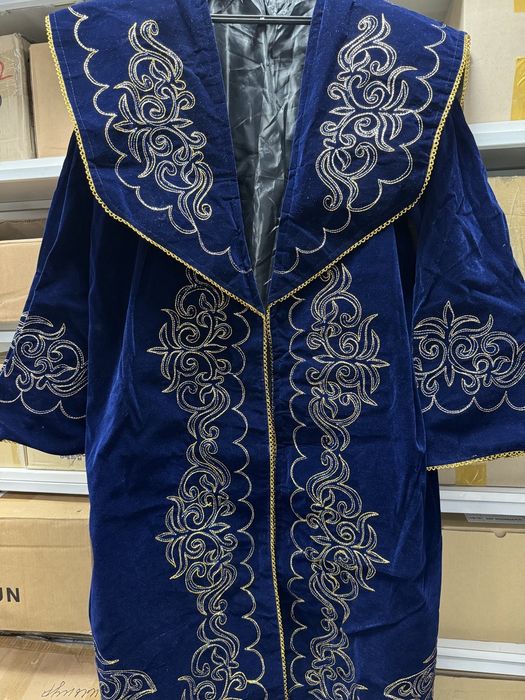 Шапан мужской, синий.