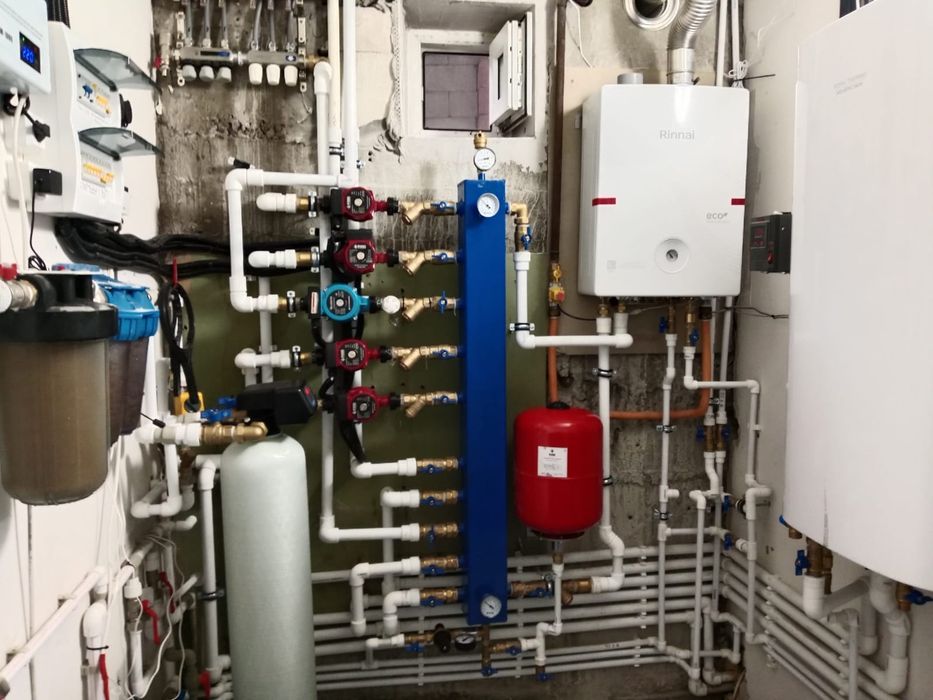 Газовый котел установка