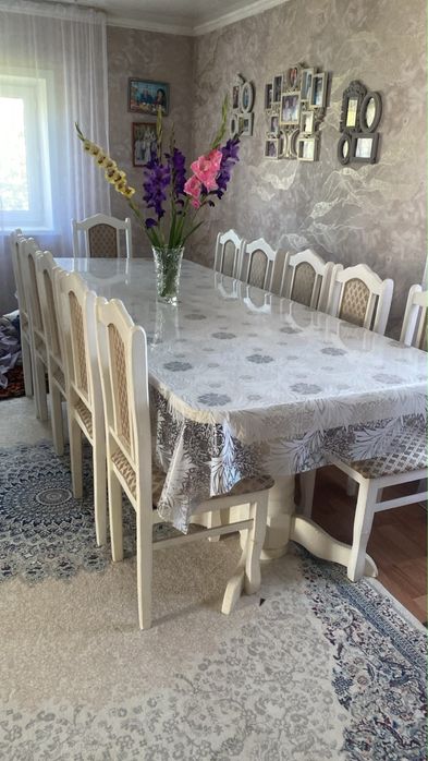 Стол и 11 стулья