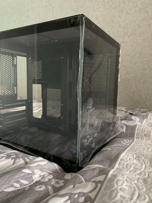 Корпус аквариум + 3 кулера id cooling