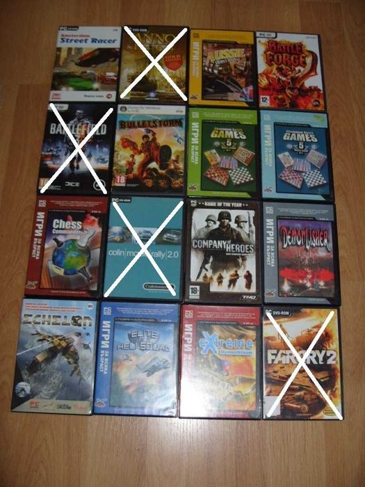 Игри за Компютър, PC Част 2 - 5.11 € / 9.99лв за брой