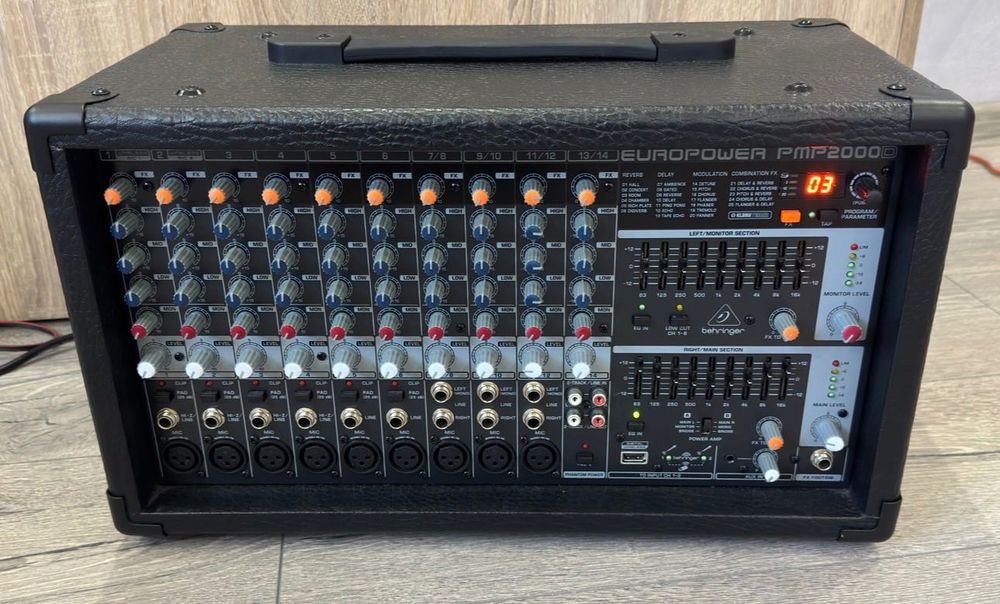 Behringer pmp2000W USB/Активен пулт