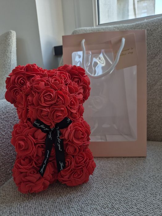 Ursuleți din flori trandafiri