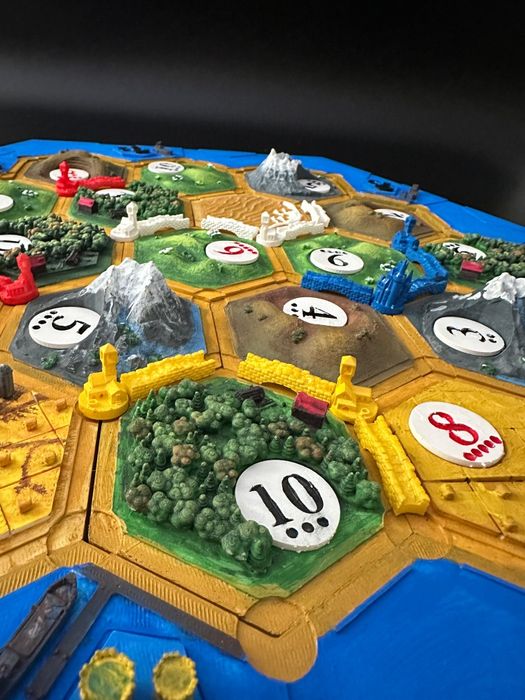 Set Catan 3D – Printat 3D (nepictat)
