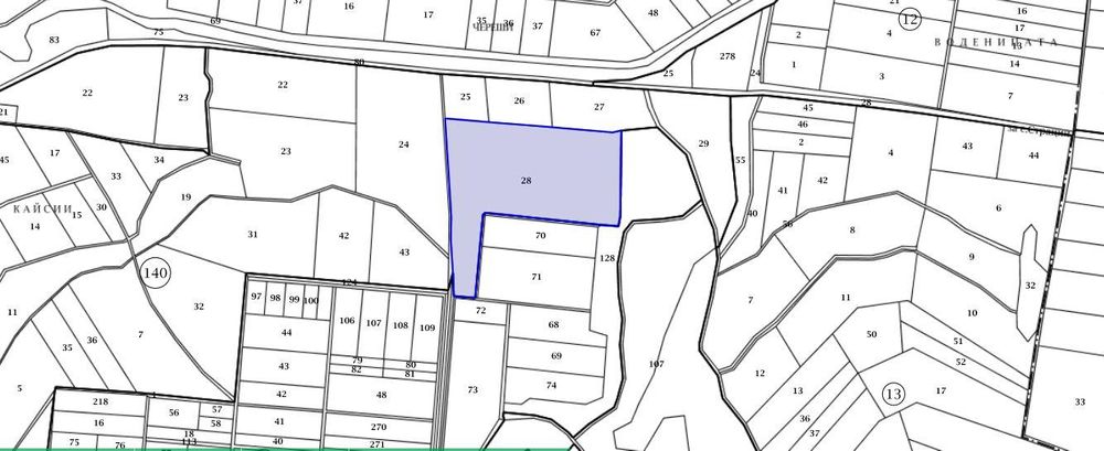 Продава се Парцел в Бургас, Център - 38025 кв.м за 2 €/кв.м - Снимка #3