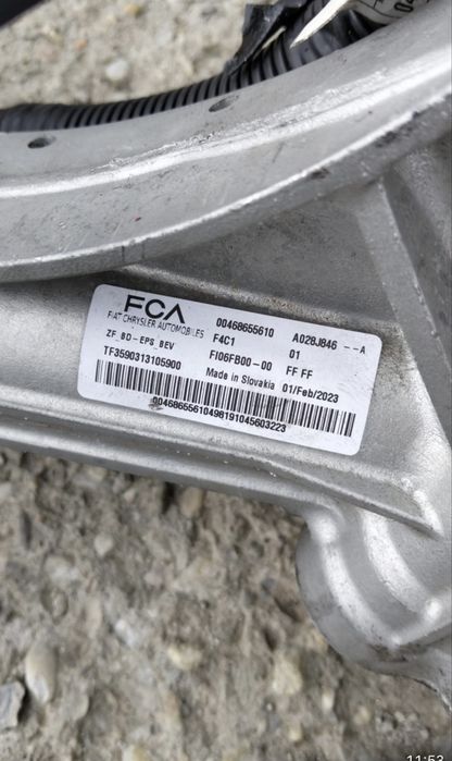 Caseta directie electrica fiat ducato rulata 10.000 km an 2023