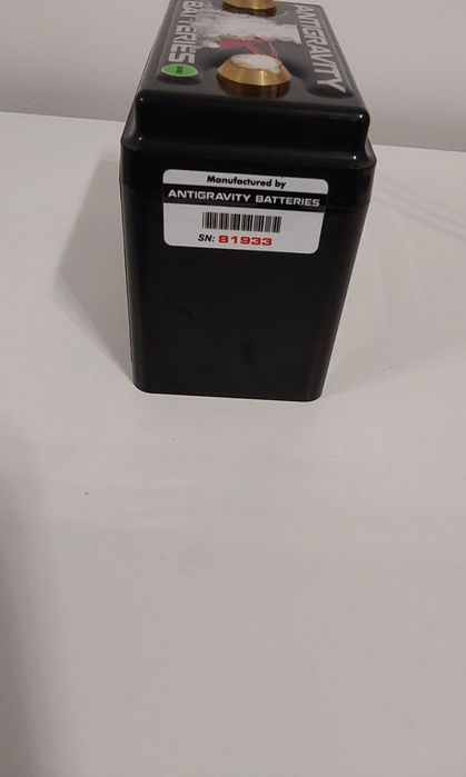 Baterie Antigravity model 801, Hi-Power Lithium-Ion, 12.8V, 9Ah, nouă