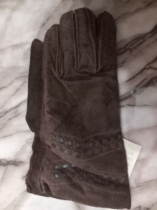Дамски ръкавици-ест.кожа