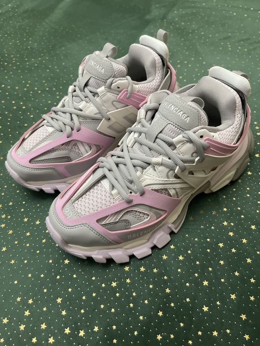 Balenciaga Track Led Grey Pink
