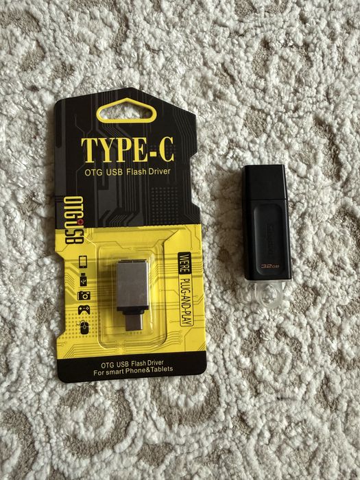 USB флэшки 2шт. Состояние-новые, 32 gb, в коробке