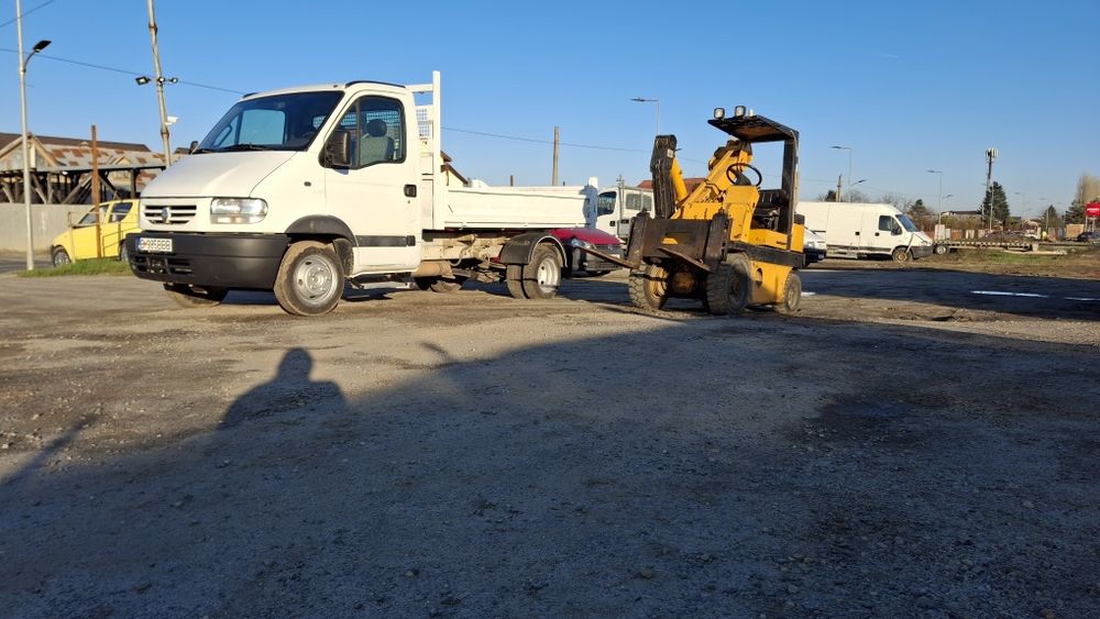 Nisip si piatră bascula iveco 3.5t Renault