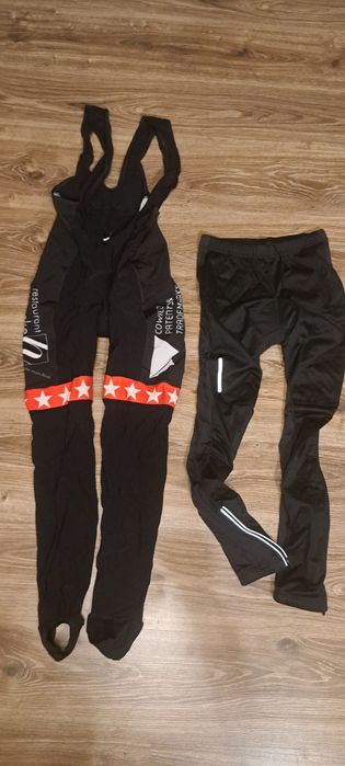 Ватиран гащеризон за колоездене/дълъг вело клин S- XXXL