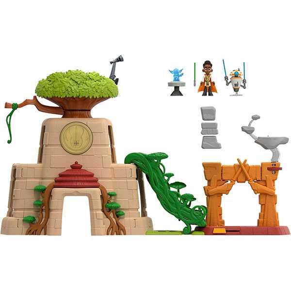 HASBRO STAR WARS Young Jedi Adventures Храмът на джедаите и 2 фигурки